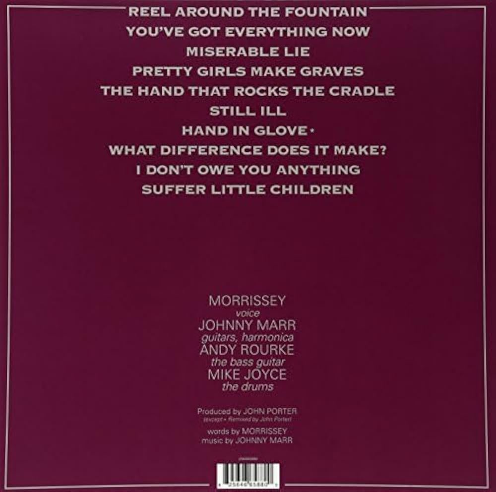 The Smiths ‎/ The Smiths LPレコード The Smiths – The Smiths – Vinyl (LP, Album, Reissue), 1989